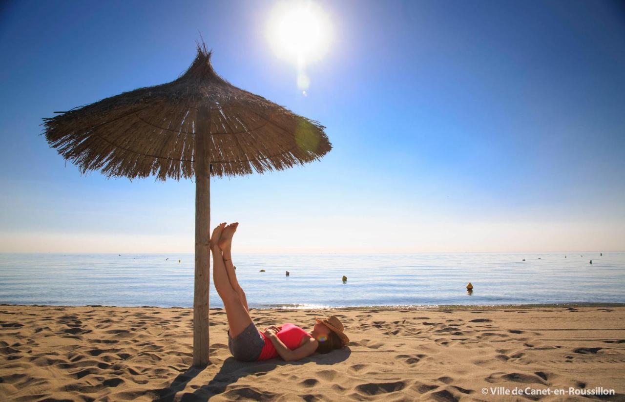 "Eden" Exceptionnel! Vue Mer 10M De La Plage Parking Prive Gratuit A 100M Canet-en-Roussillon Exterior photo