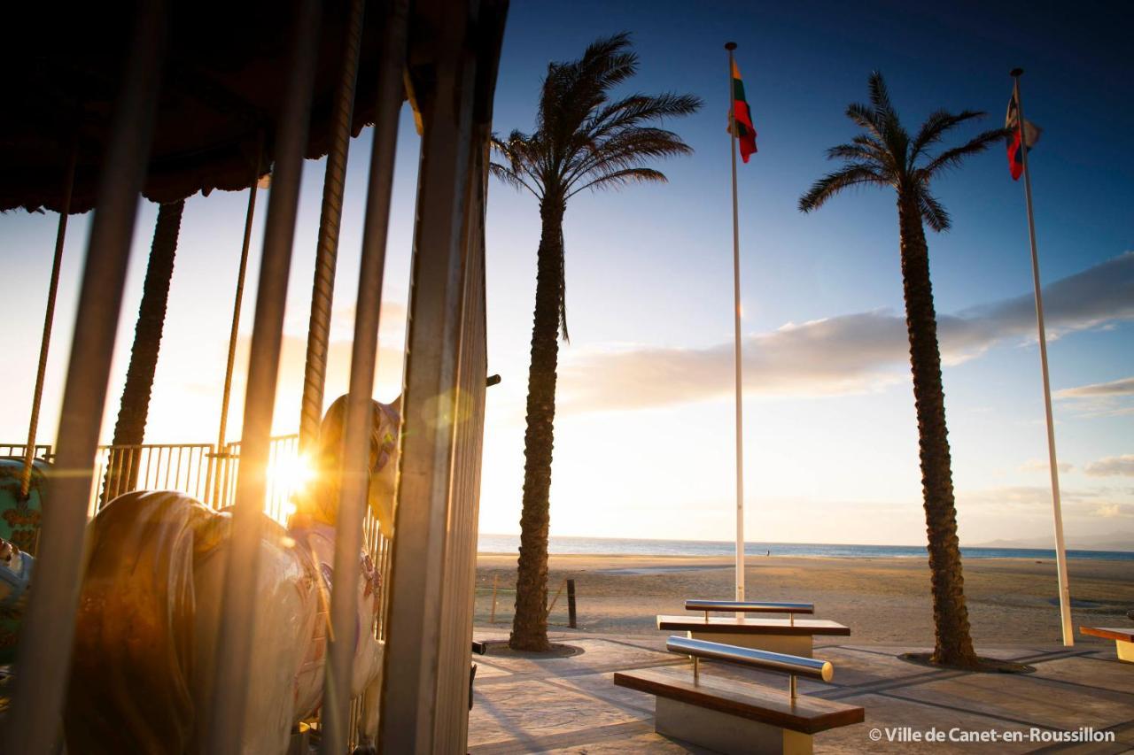 "Eden" Exceptionnel! Vue Mer 10M De La Plage Parking Prive Gratuit A 100M Canet-en-Roussillon Exterior photo