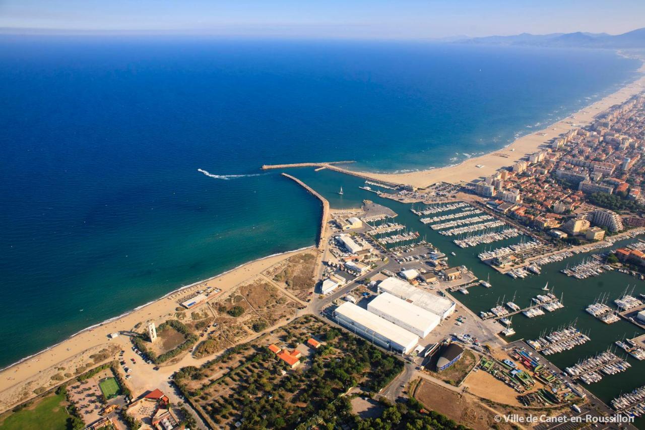 "Eden" Exceptionnel! Vue Mer 10M De La Plage Parking Prive Gratuit A 100M Canet-en-Roussillon Exterior photo